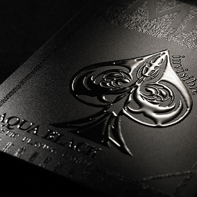 Aqua Black Invisible Playing Cards by MPC
